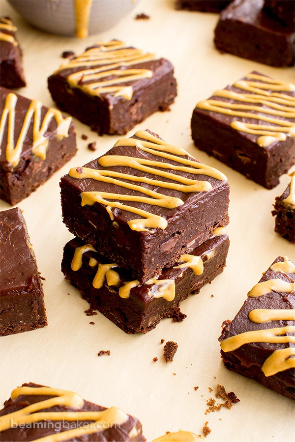 Gluten Free Peanut Butter Brownies
 Double Chocolate Frosted Peanut Butter Brownies Vegan