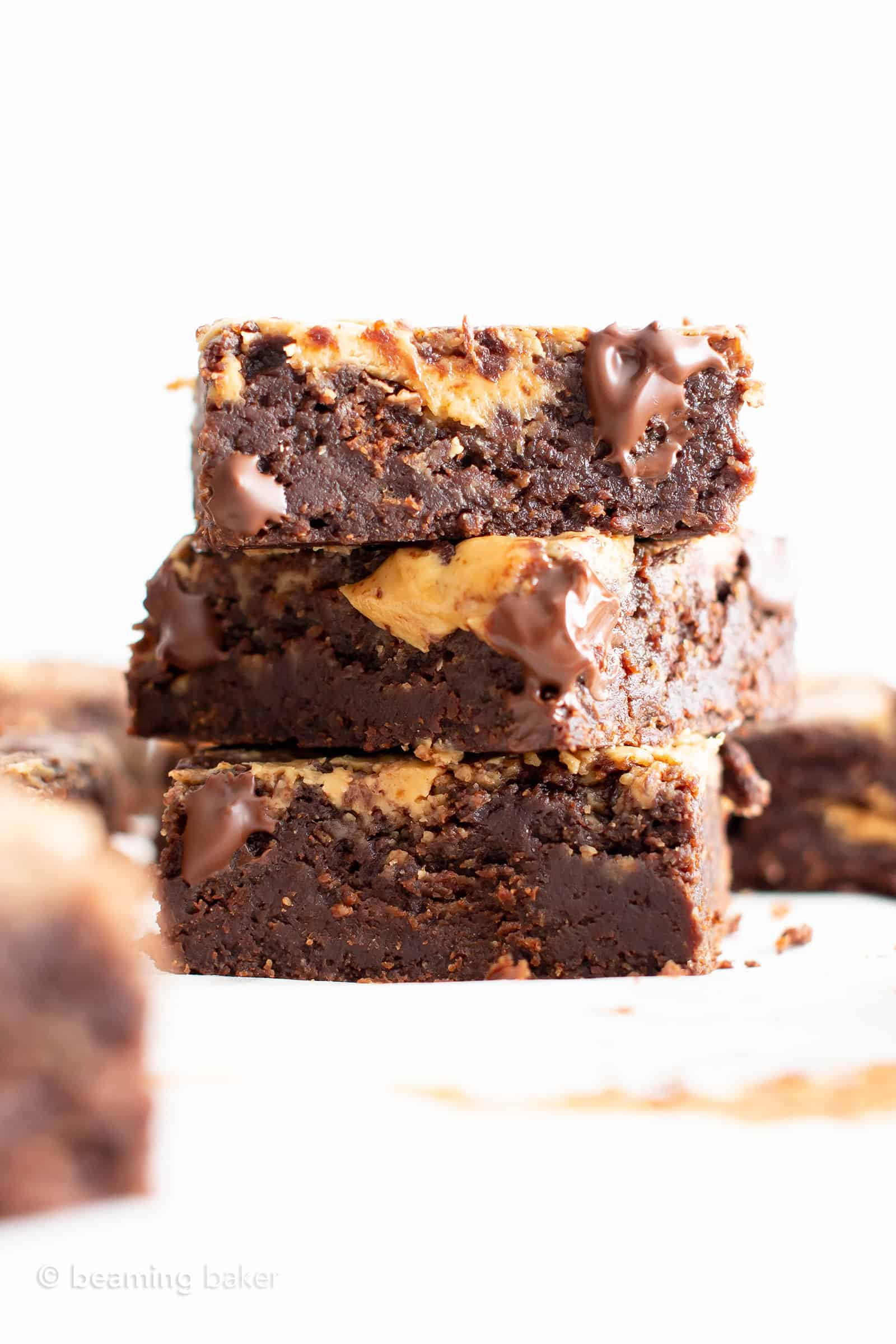 Gluten Free Peanut Butter Brownies
 Fudgy Vegan Peanut Butter Swirl Brownies Recipe – Gluten