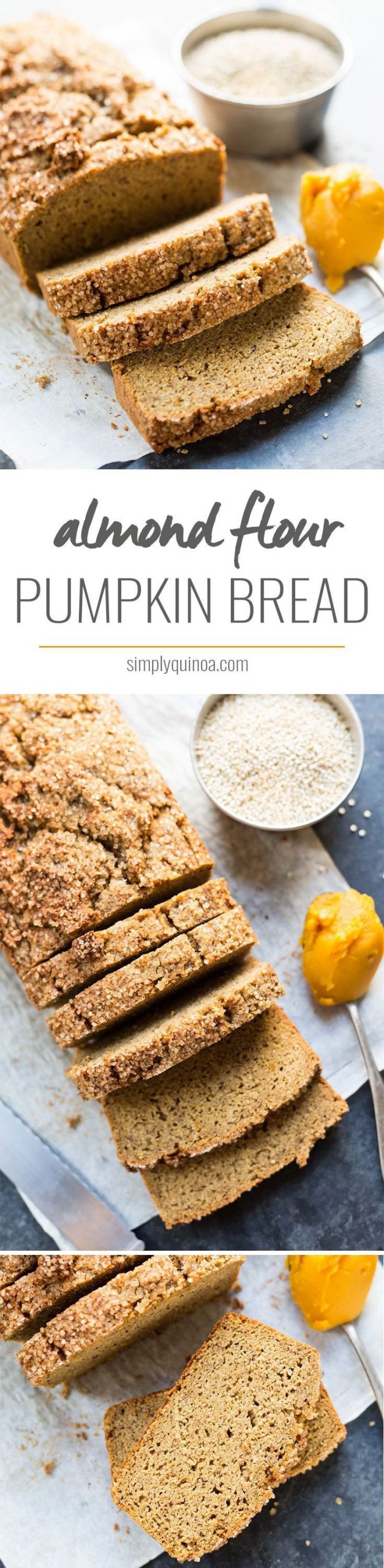 Gluten Free Pumpkin Bread Almond Flour
 Quinoa Almond Flour Pumpkin Bread Recipe