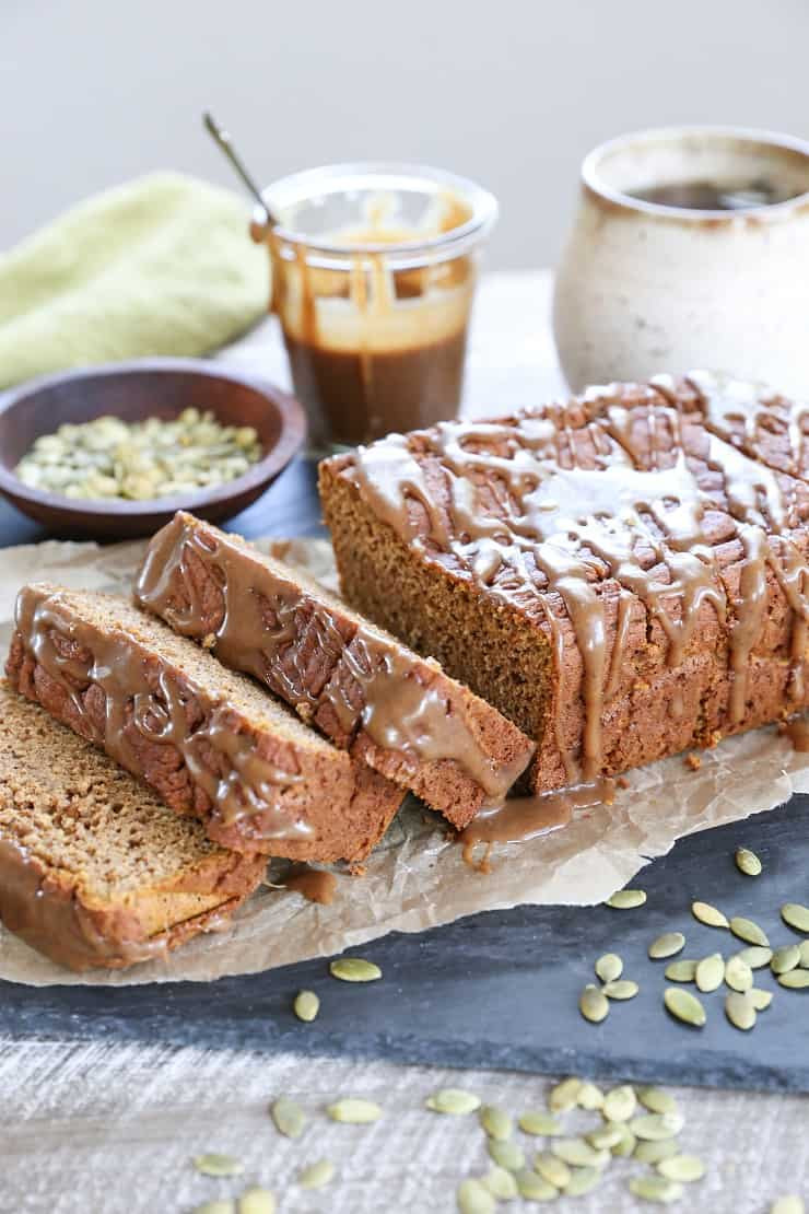 Gluten Free Pumpkin Bread Almond Flour
 Gluten Free Pumpkin Bread with Chai Caramel Glaze The