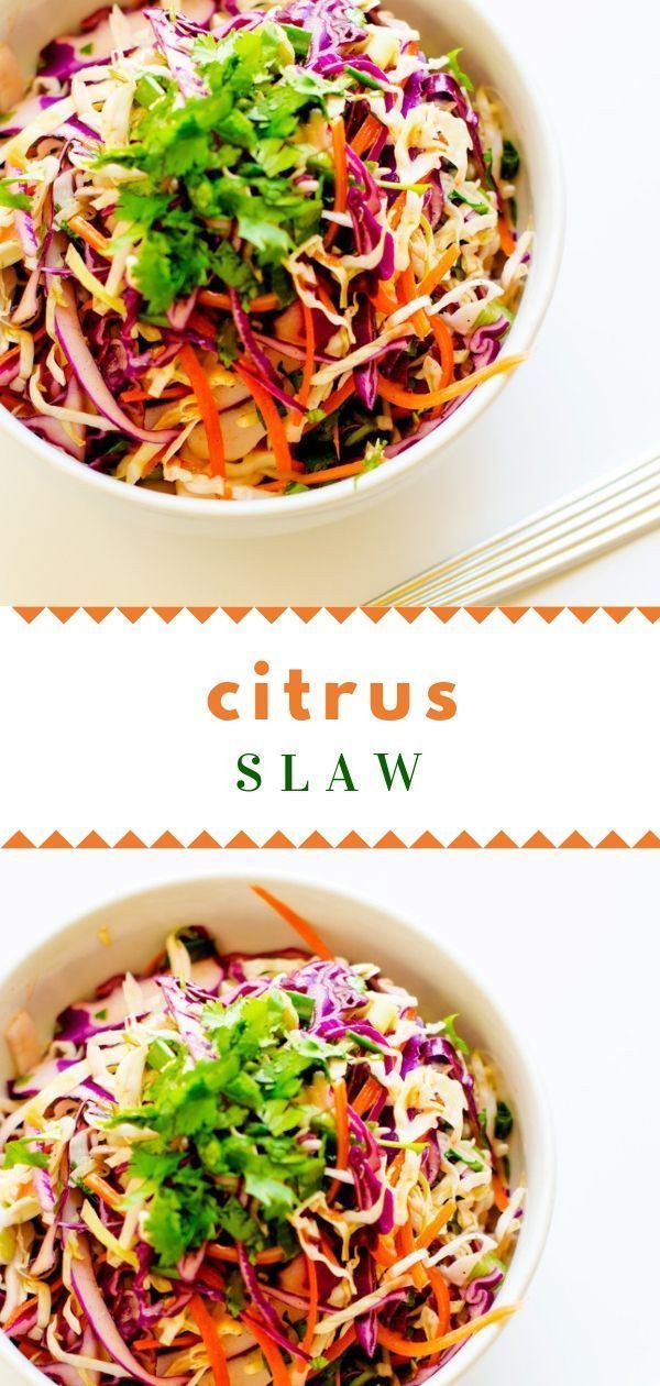 Gluten Free Side Dishes Summer
 You will love this healthy Citrus Slaw Recipes It is the