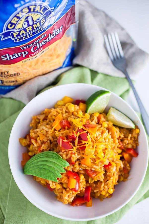 Gluten Free Spanish Rice
 This Cheesy e Pot Spanish Rice is a quick and easy