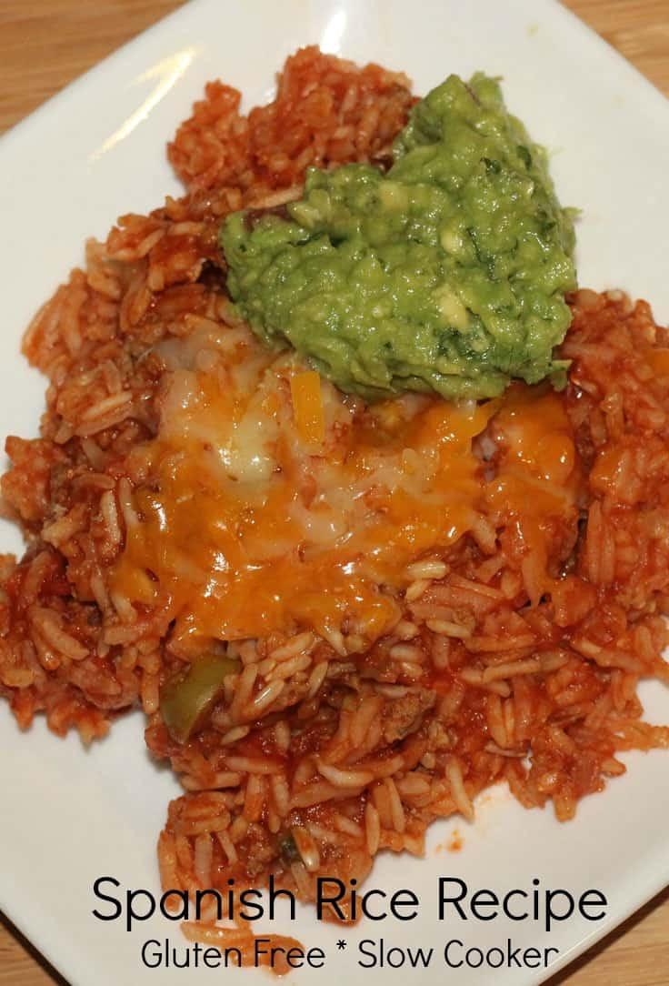 Gluten Free Spanish Rice
 Gluten free slow cooker recipe Spanish Rice