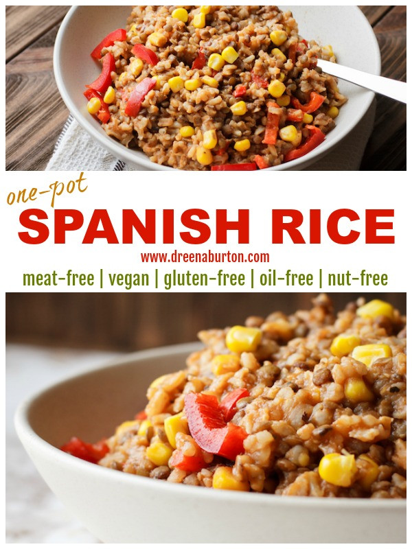 Gluten Free Spanish Rice
 Spanish Rice Recipe meat free vegan gluten free nut