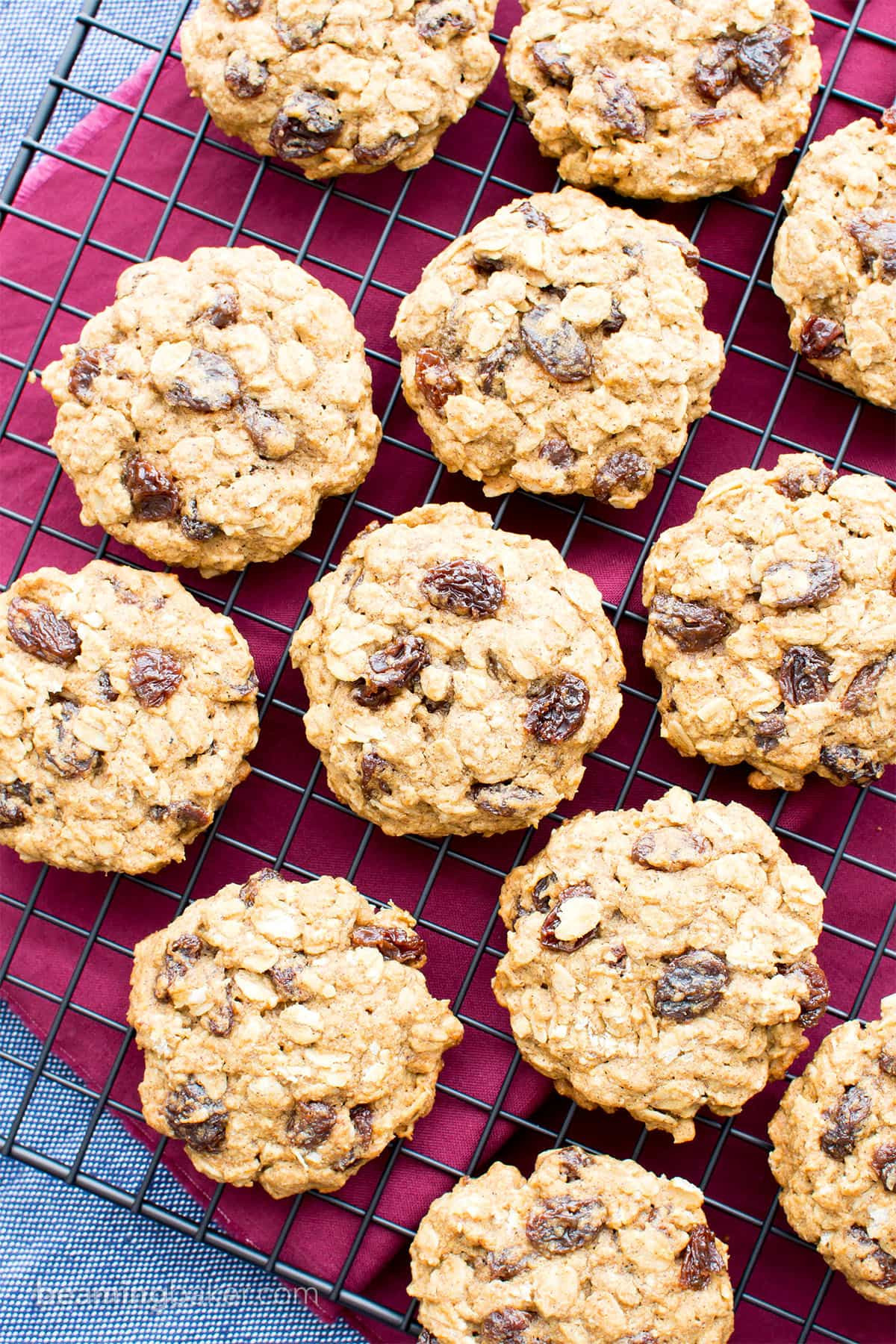 Gluten Free Vegan Oatmeal Raisin Cookies
 Easy Gluten Free Vegan Oatmeal Raisin Cookies V GF