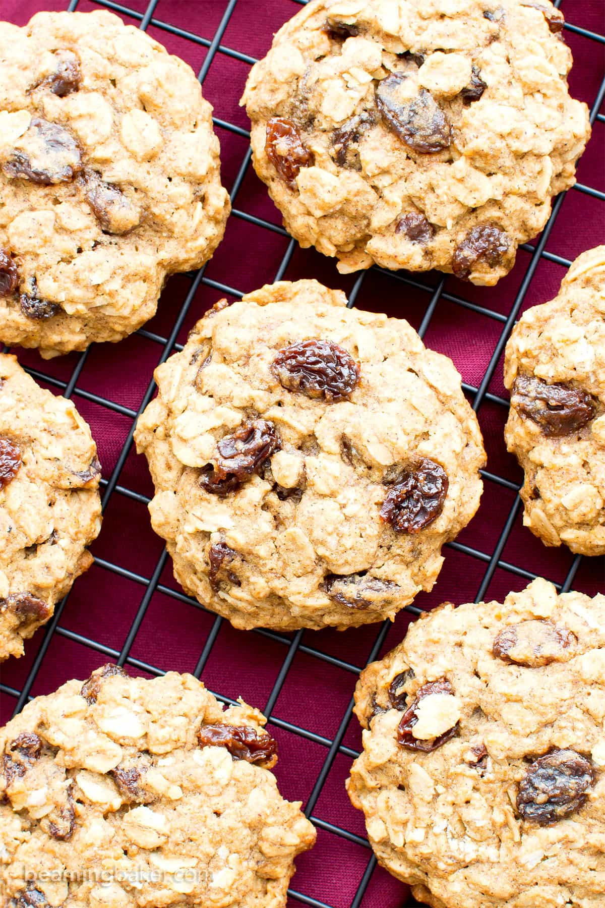 Gluten Free Vegan Oatmeal Raisin Cookies
 Easy Gluten Free Vegan Oatmeal Raisin Cookies V GF