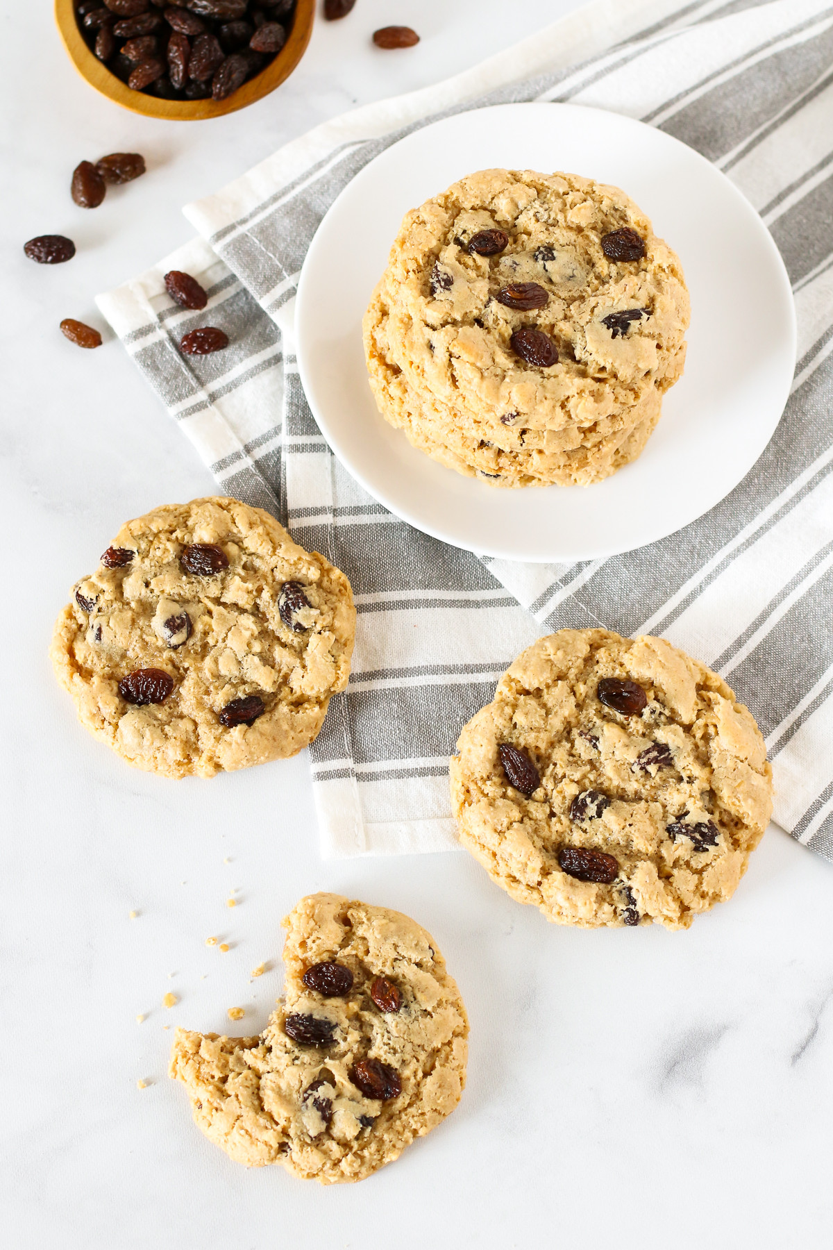 Gluten Free Vegan Oatmeal Raisin Cookies
 gluten free vegan oatmeal raisin cookies Sarah Bakes