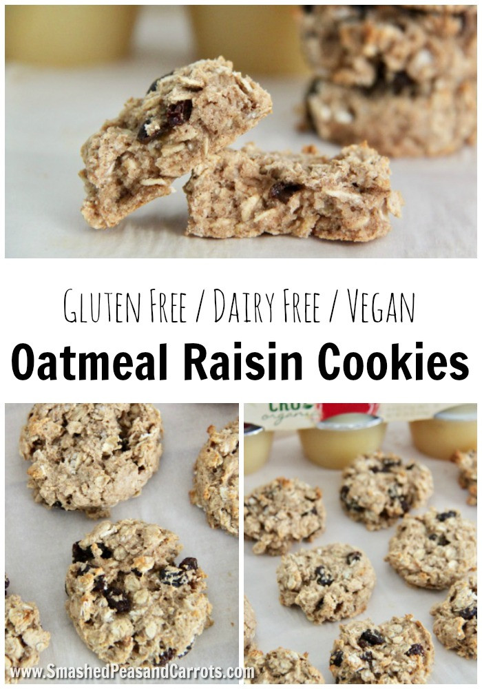 Gluten Free Vegan Oatmeal Raisin Cookies
 The Best Gluten Free Vegan Oatmeal Raisin Cookies