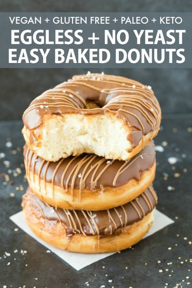 Gluten Free Vegan Recipes Baking
 Vegan Gluten Free Baked Donuts Keto Paleo Option