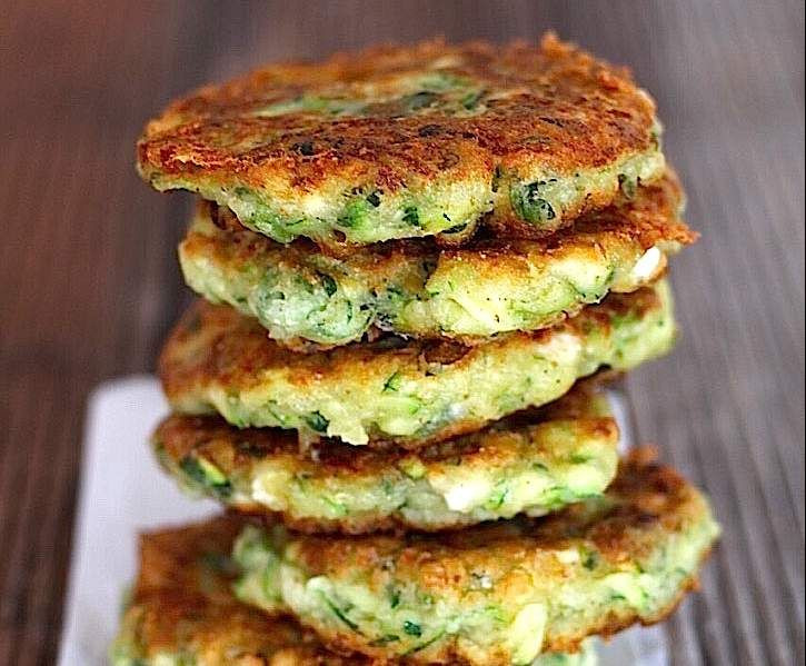 Gluten Free Vegetarian Main Dishes
 Recipe ZUCCHINI FETA AND HERB FRITTERS GLUTEN FREE by