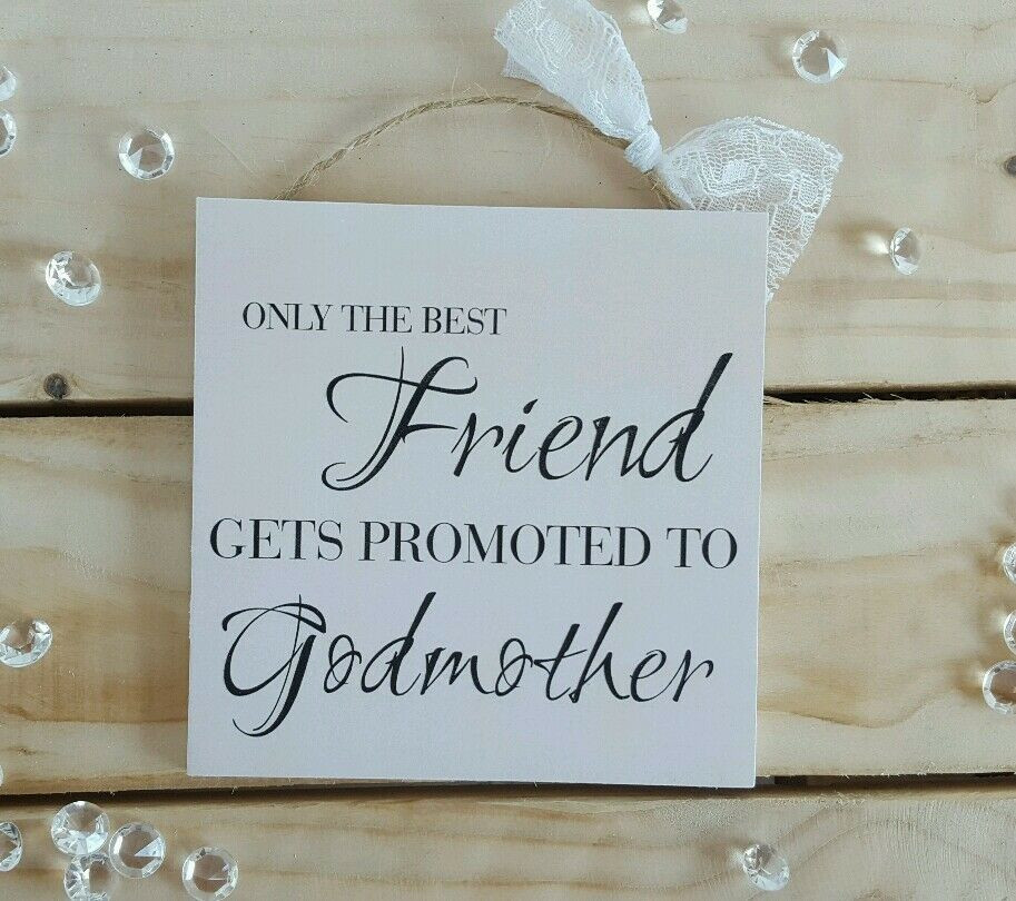 Godmother Quotes
 Handmade christmas plaques sign t presents friend best