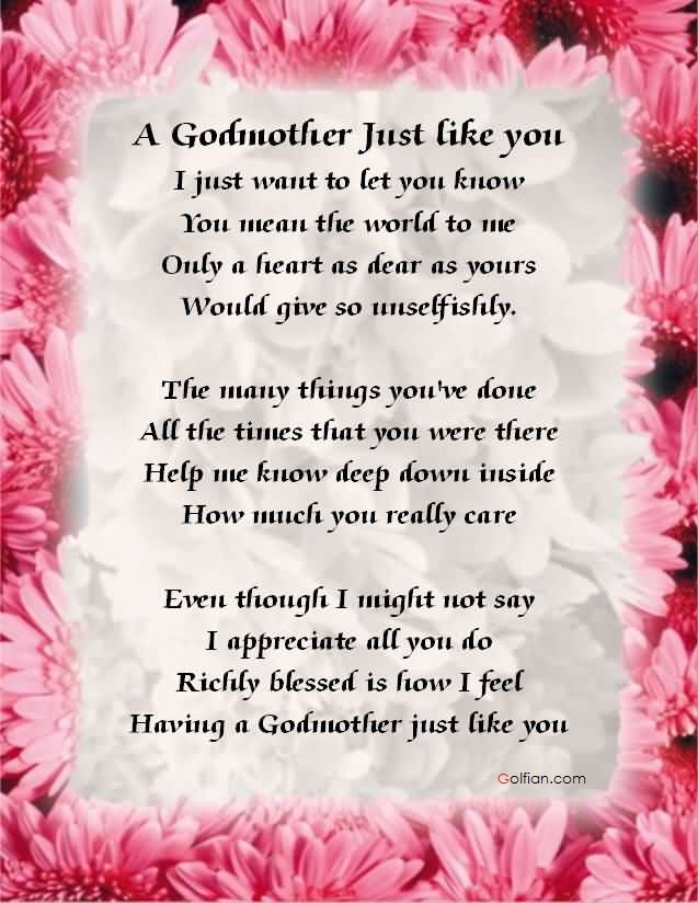 Godmother Quotes
 58 Best Godmother Quotes Sayings &