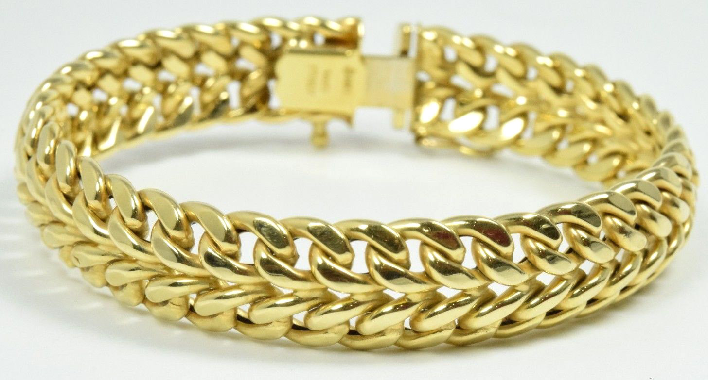 Gold Bracelet For Women
 Women s Boomingdales Yellow Gold 14K Solid Gold Bracelet