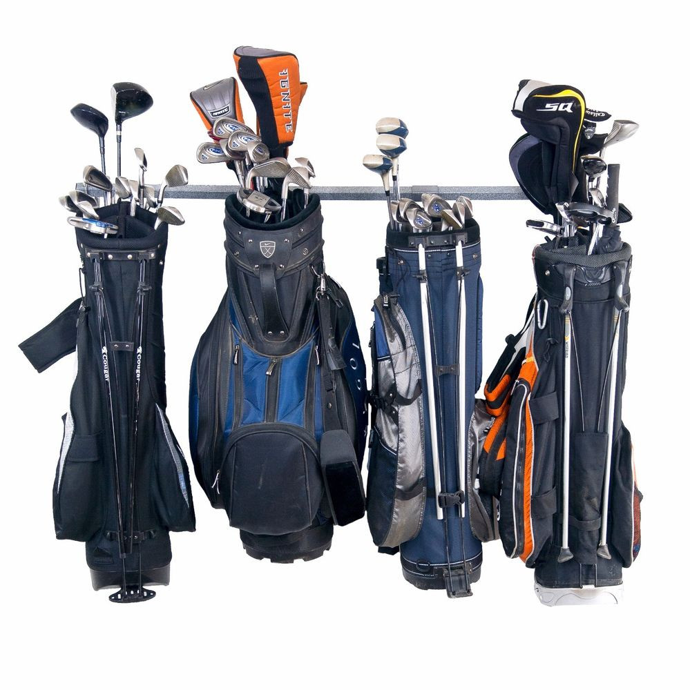 Golf Bag Organizer For Garage
 Storage Hanger Garage Wall Organizer Six Golf Bag