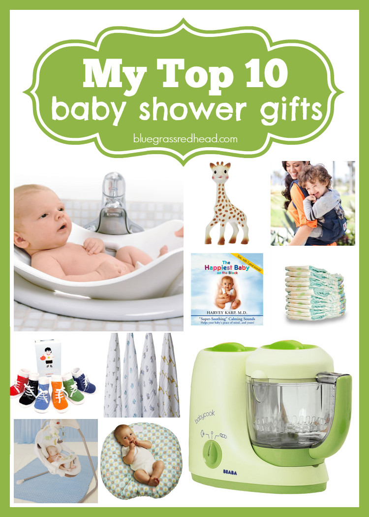 Good Baby Shower Gifts
 My Top 10 Baby Shower Gifts — bluegrass redhead
