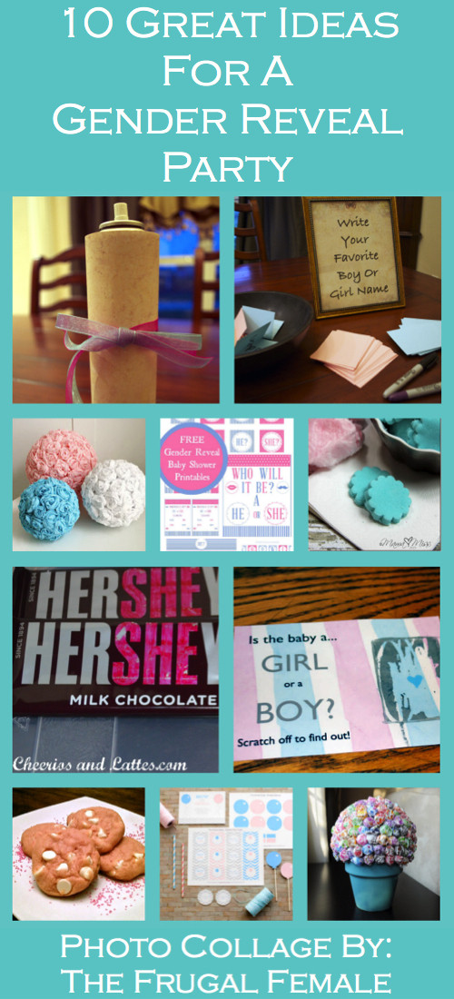 Good Ideas For A Gender Reveal Party
 10 Great Gender Reveal Party Ideas The Frugal Female