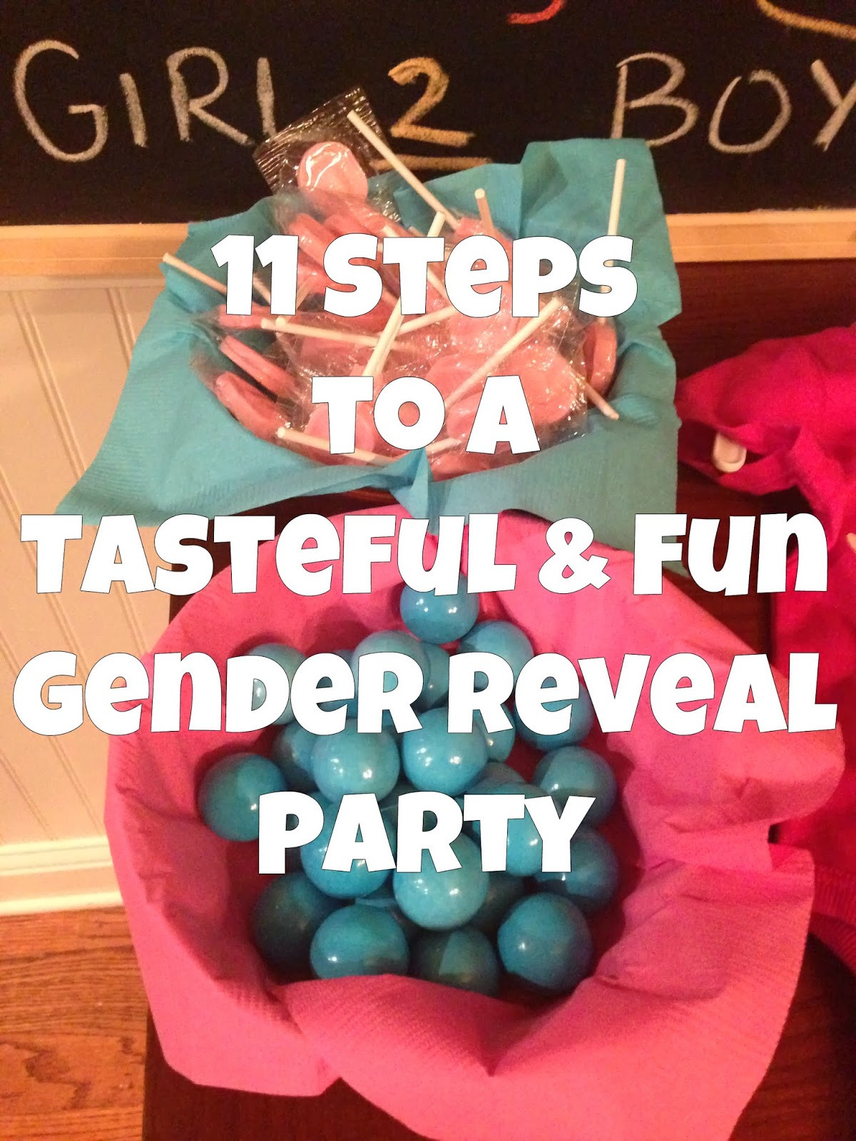Good Ideas For A Gender Reveal Party
 Mother to Kings 11 Steps to a Tasteful & Fun Gender