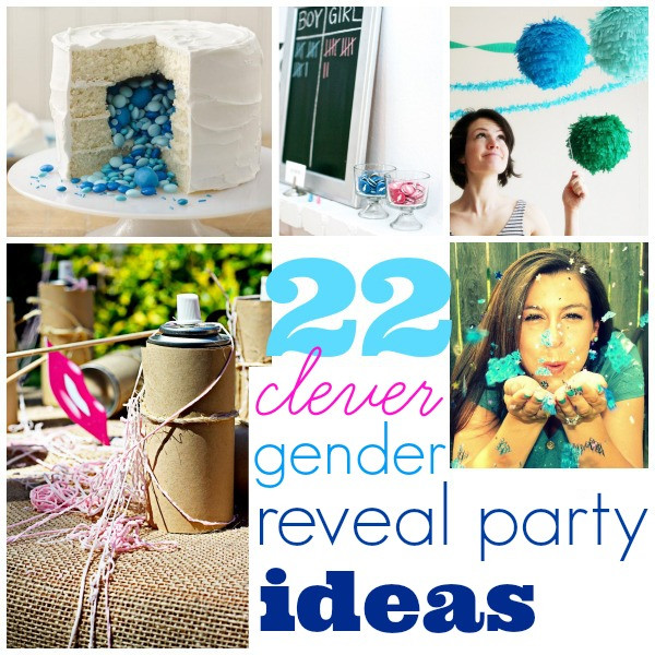 Good Ideas For A Gender Reveal Party
 25 Gender reveal party ideas C R A F T