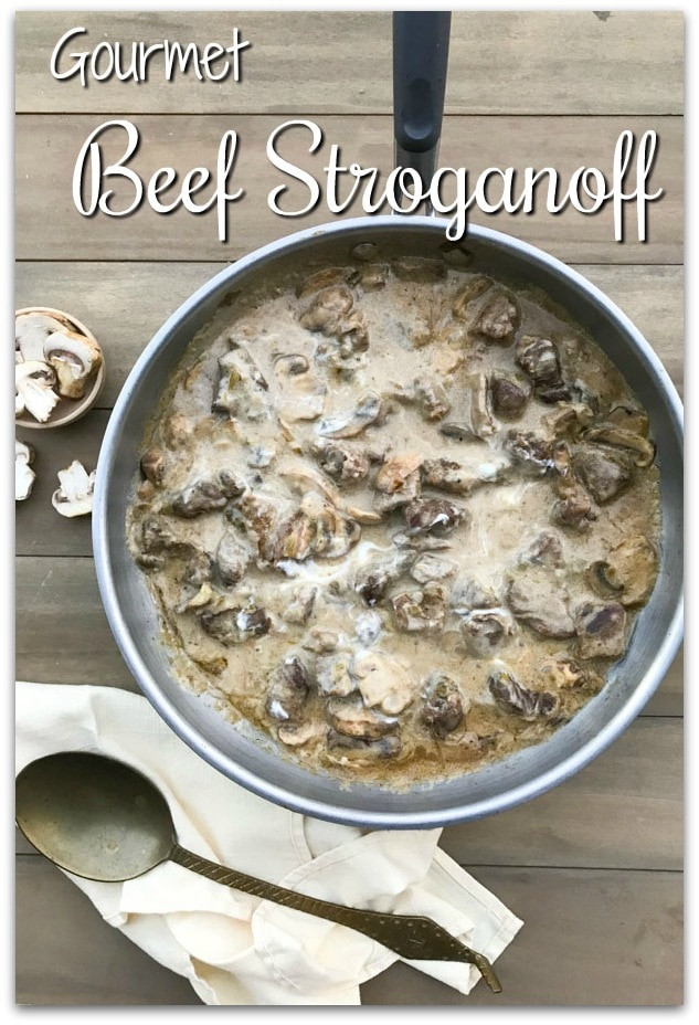 Gourmet Beef Stroganoff
 Easy Beef Stroganoff Recipe from Viking Cruises Food Fun