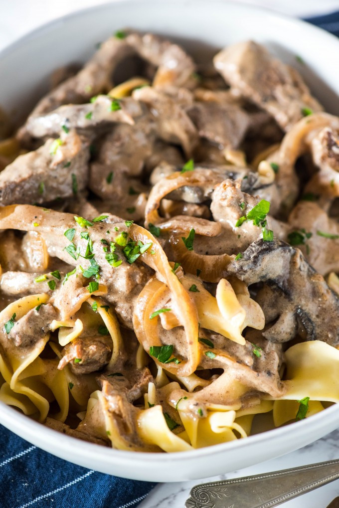 Gourmet Beef Stroganoff
 Easy Beef Stroganoff Go Go Go Gourmet