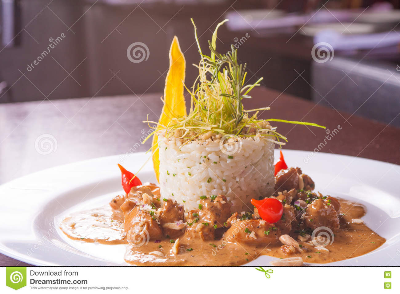 Gourmet Beef Stroganoff
 Gourmet Stroganoff beef stock image Image of restaurant