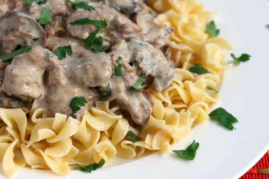 Gourmet Beef Stroganoff
 Slow Cooker Beef Stroganoff The Daring Gourmet