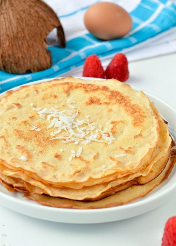 Gourmet Low Carb Recipes
 Coconut flour crepes are easy low carb breakfast or