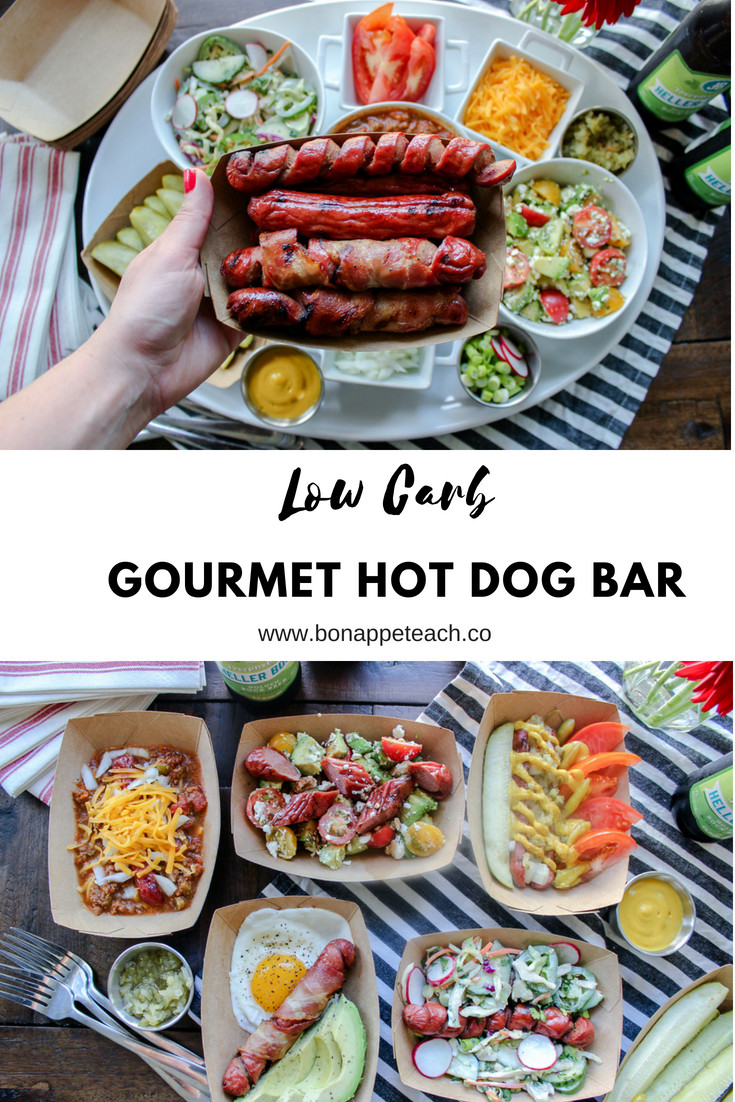 Gourmet Low Carb Recipes
 Low Carb Gourmet Hot Dog Bar