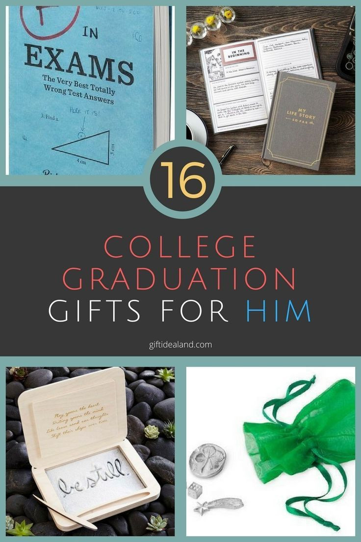 Graduation Gift Ideas For Guys
 16 Amazing College Graduation Gift Ideas For Him