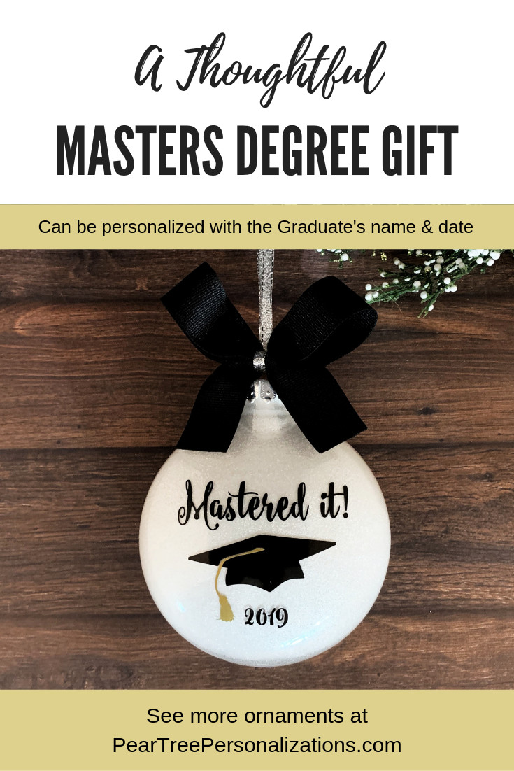 Graduation Gift Ideas For Her Masters Degree
 Masters Degree Graduation Gift For Her Graduation