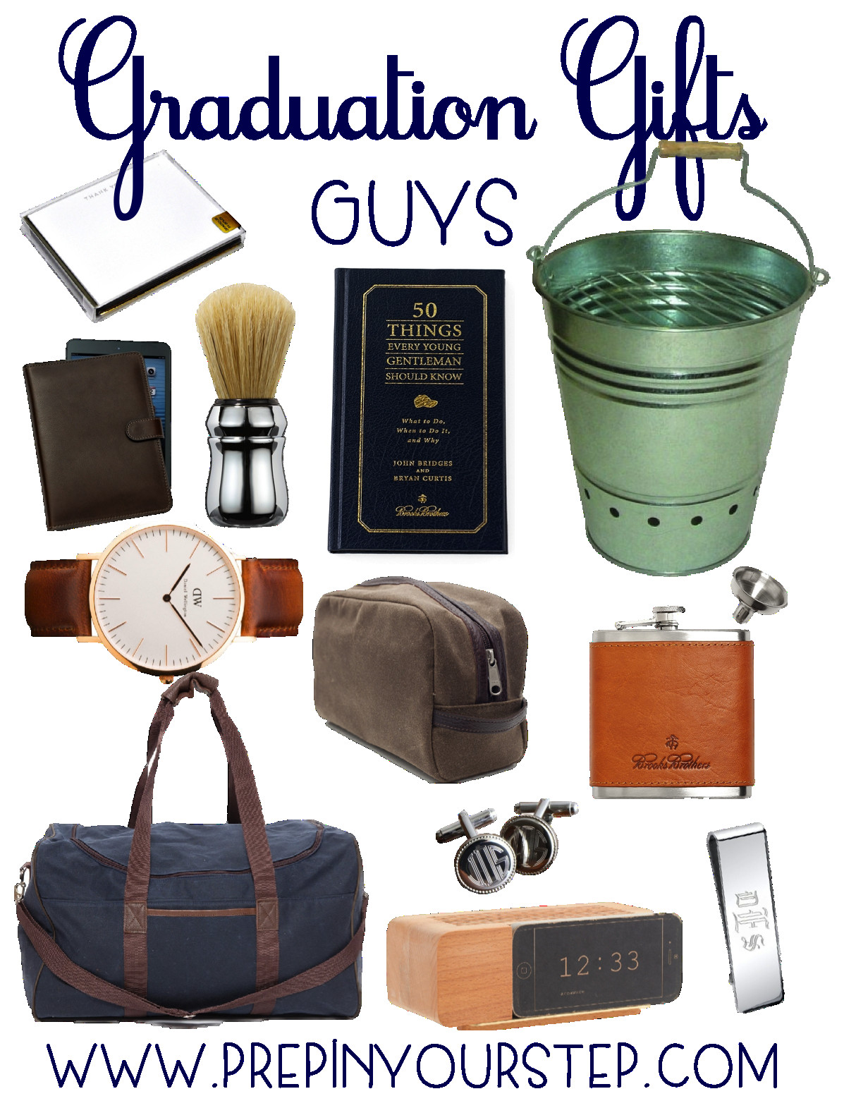 Graduation Gift Ideas For Male College Graduates
 Graduation Gift Ideas Guys & Girls Prep In Your Step