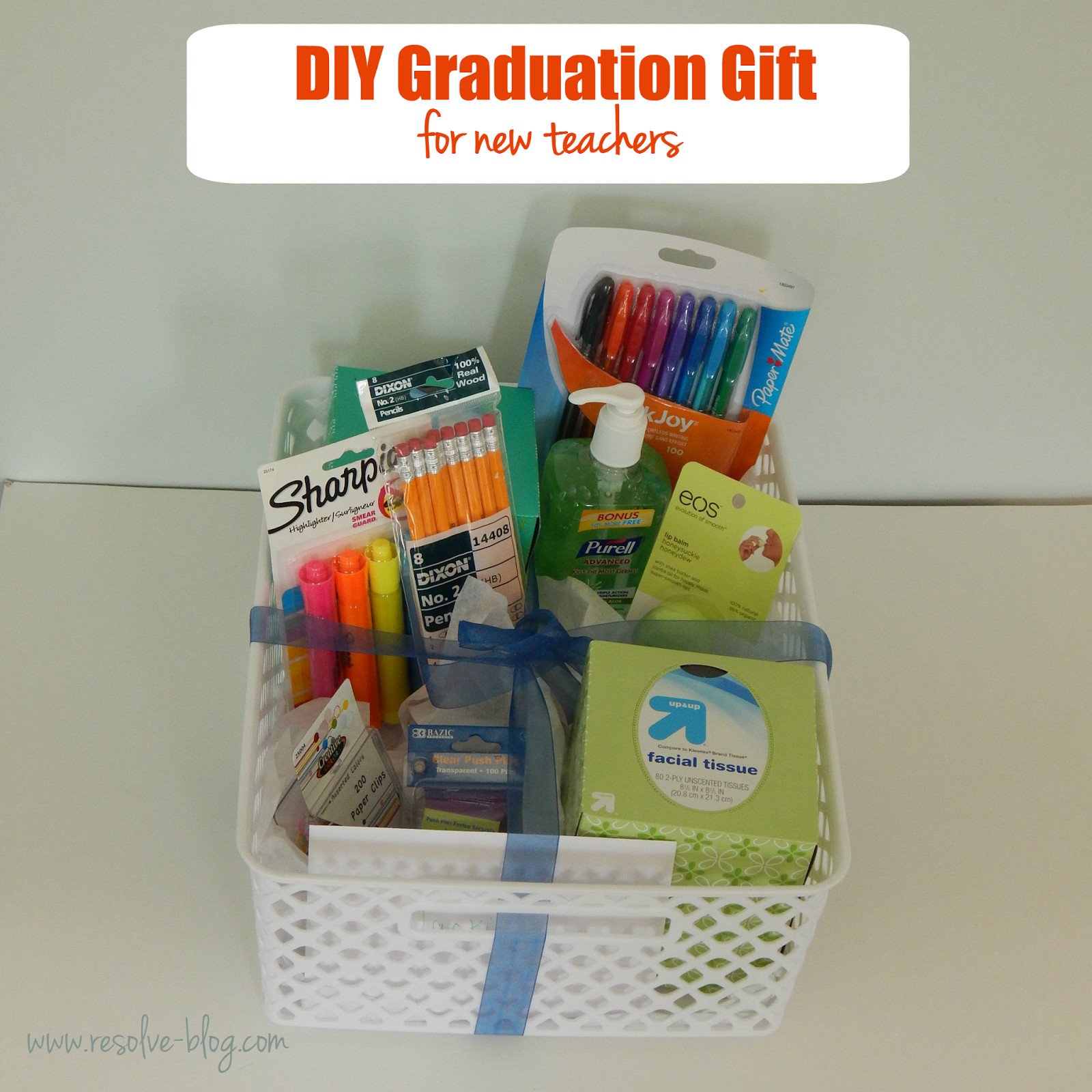 Graduation Gift Ideas For Teachers
 DIY Graduation Gift for New Teachers