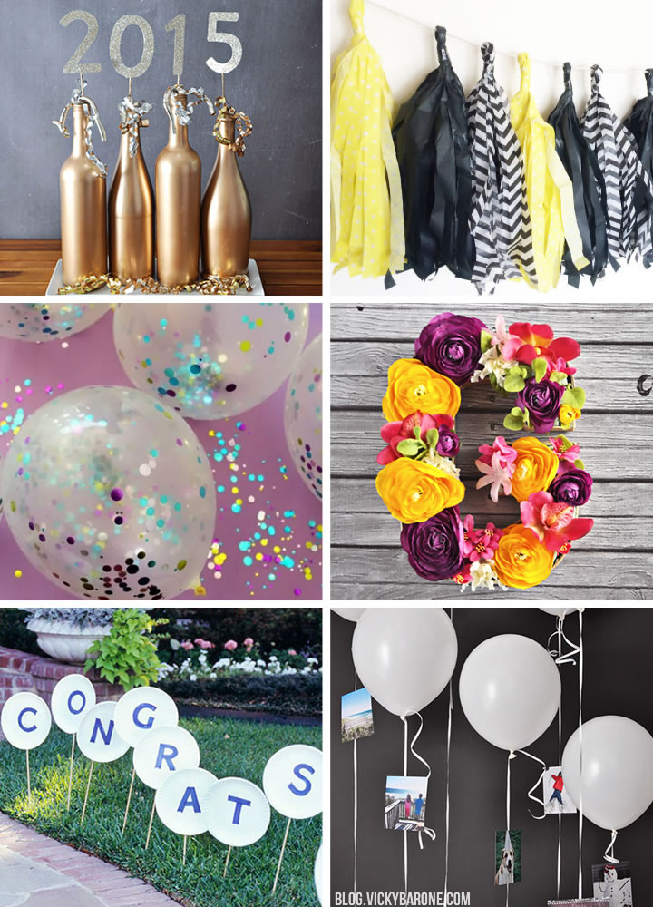 Graduation Party Ideas And Decorations
 Graduation Party DIY Decor Ideas Vicky Barone