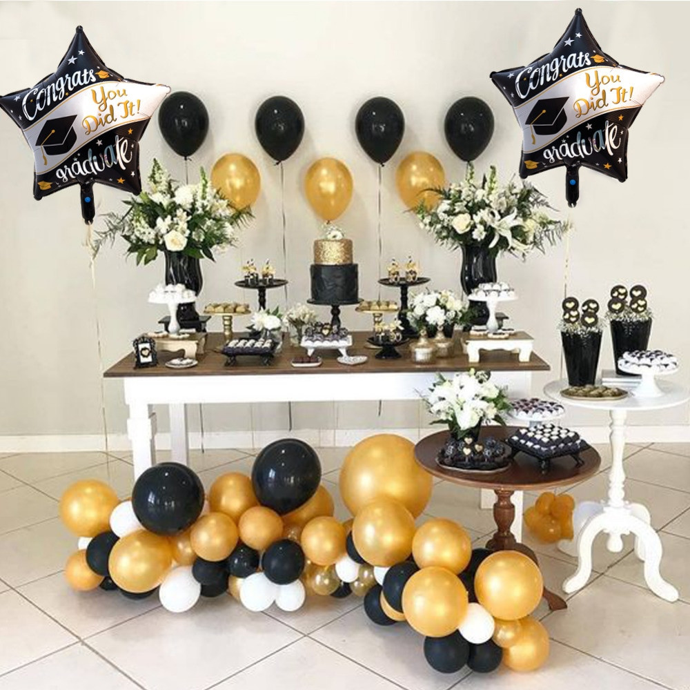 Graduation Party Ideas And Decorations
 Graduation Party Decor Congrats Grad Banner Foil Latex