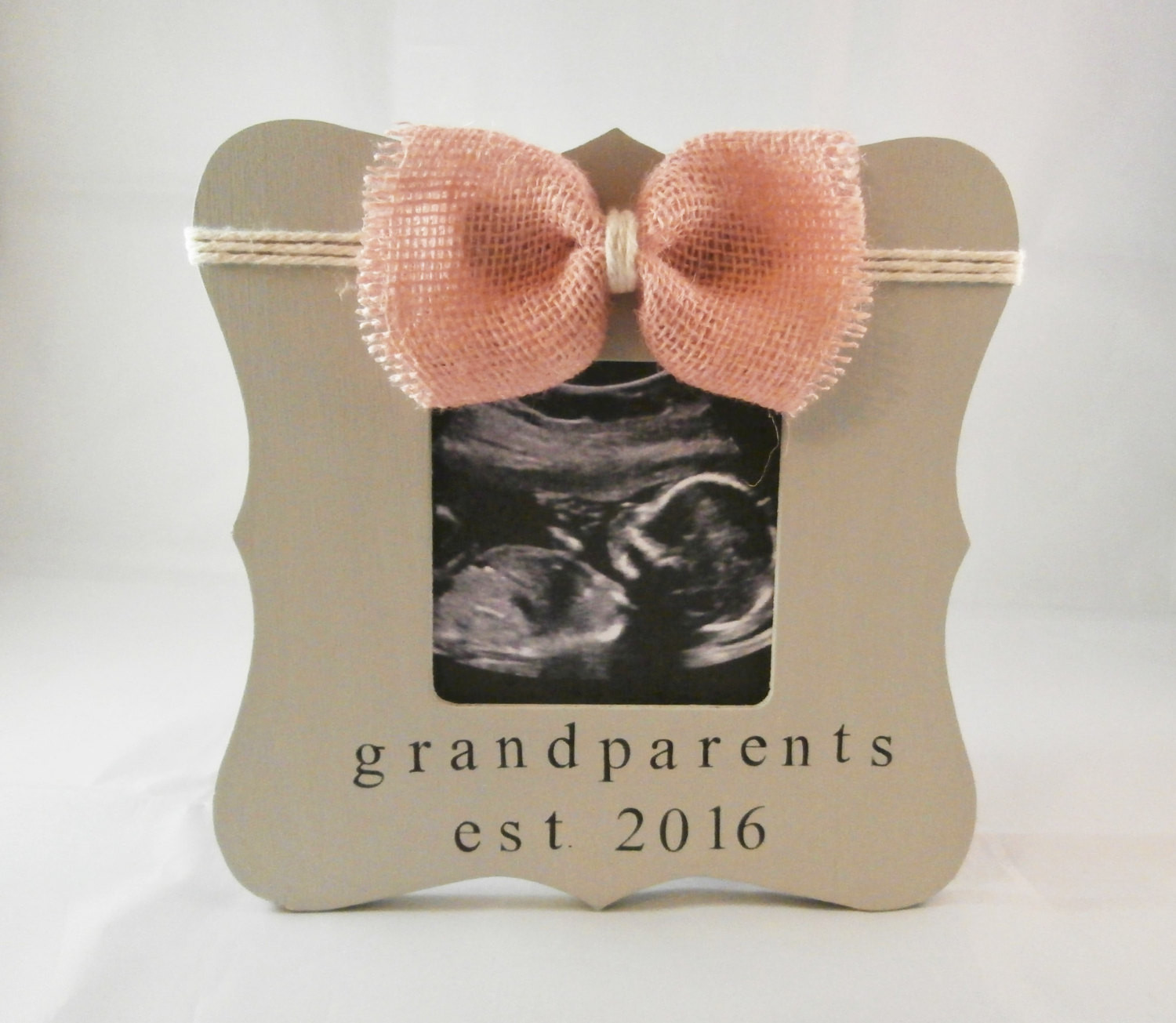 Grandparent Gift Ideas From Baby
 New grandparent t pregnancy announcement grandma baby