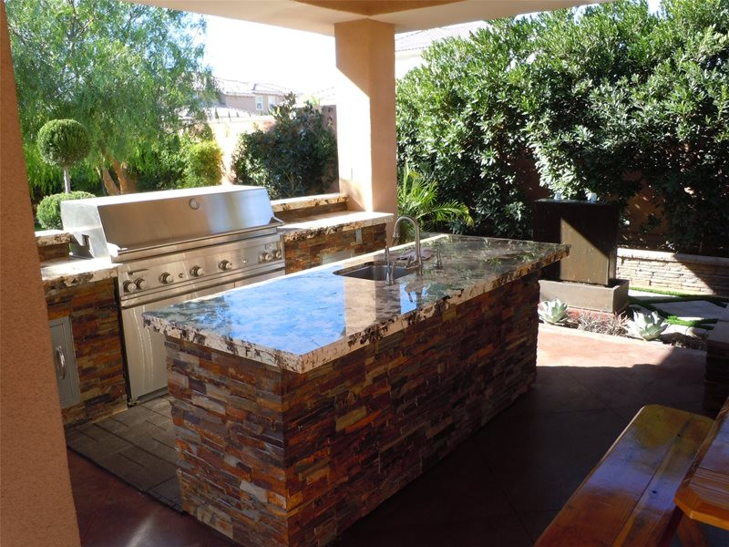 Granite Outdoor Kitchen
 Outdoor Kitchen Henderson NV Gallery