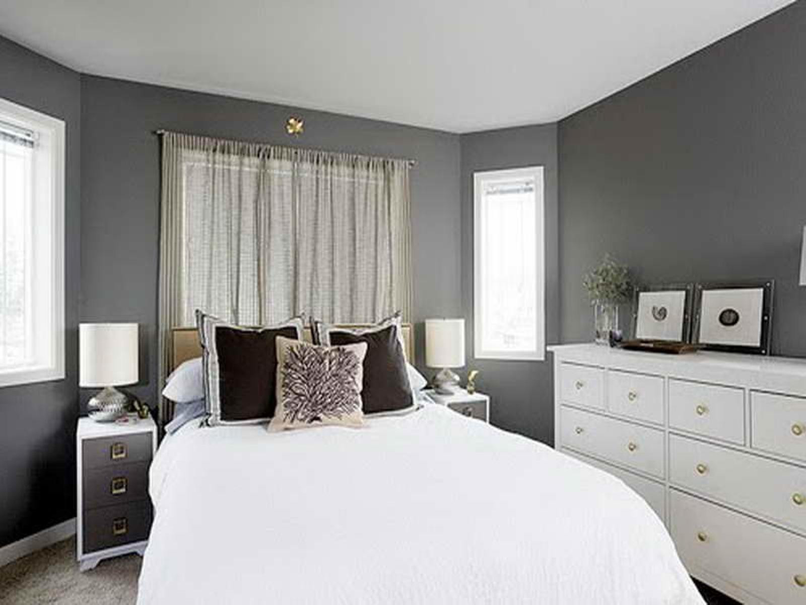 Gray Bedroom Paint
 Grey Paint Colors for Modern and Minimalist Home MidCityEast
