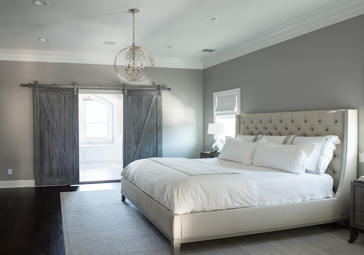 Gray Bedroom Paint
 Gray Bedroom Paint Colors Transitional bedroom
