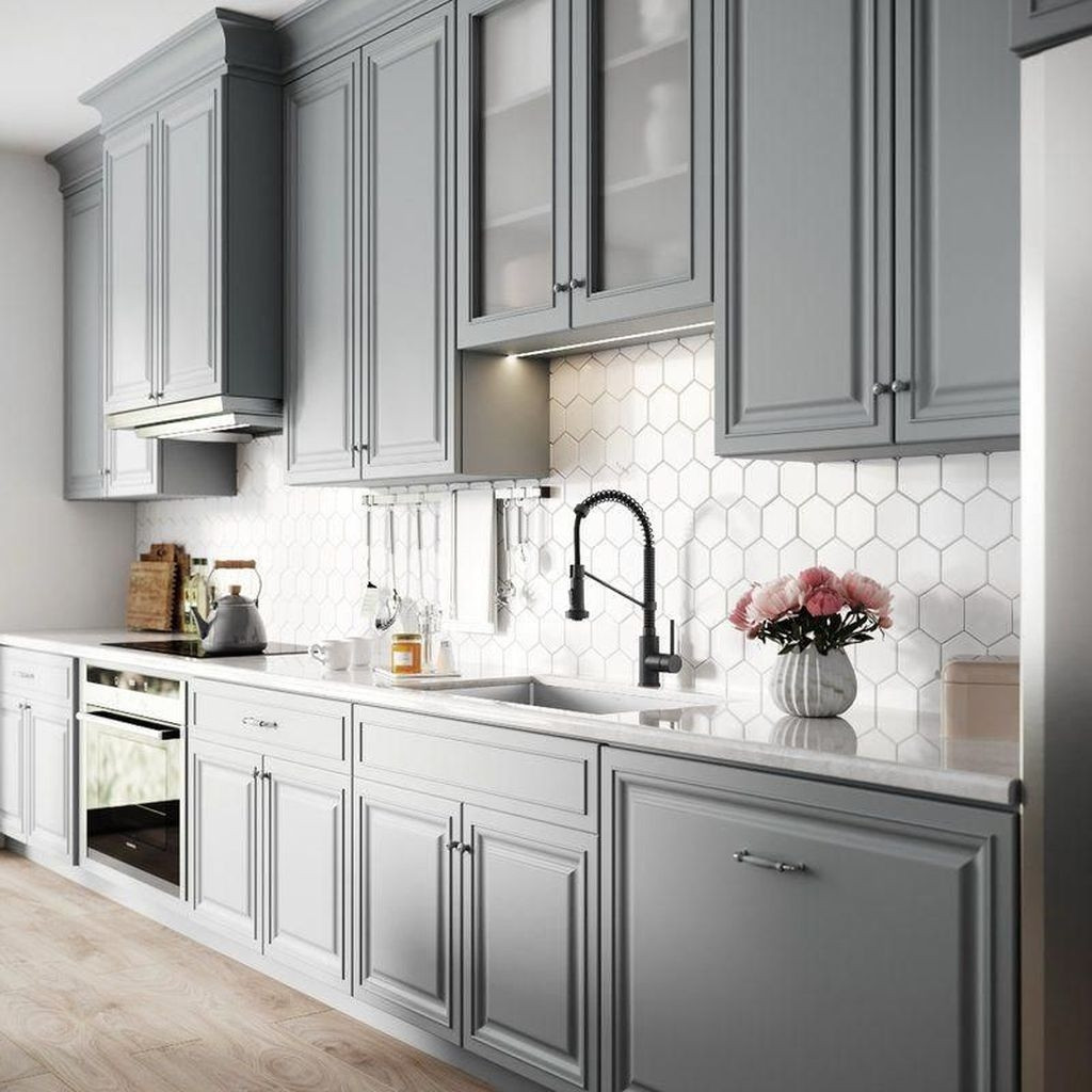 Gray Kitchen Cabinet Ideas
 25 Ways To Style Grey Kitchen Cabinets