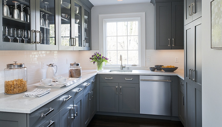 Gray Kitchen Cabinet Ideas
 66 Gray Kitchen Design Ideas Decoholic