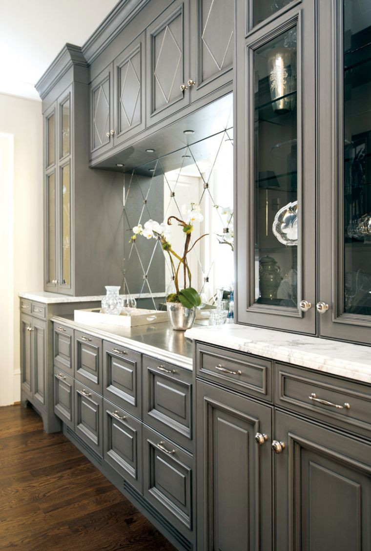 Gray Kitchen Cabinet Ideas
 17 Superb Gray Kitchen Cabinet Designs