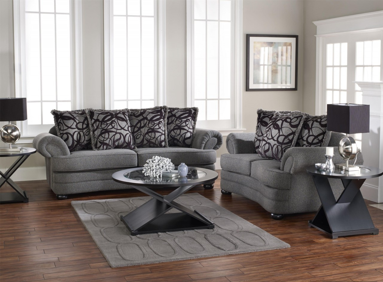 Gray Sofa Living Room Decor
 Living Room Design with Gray Sofa Displays fort and