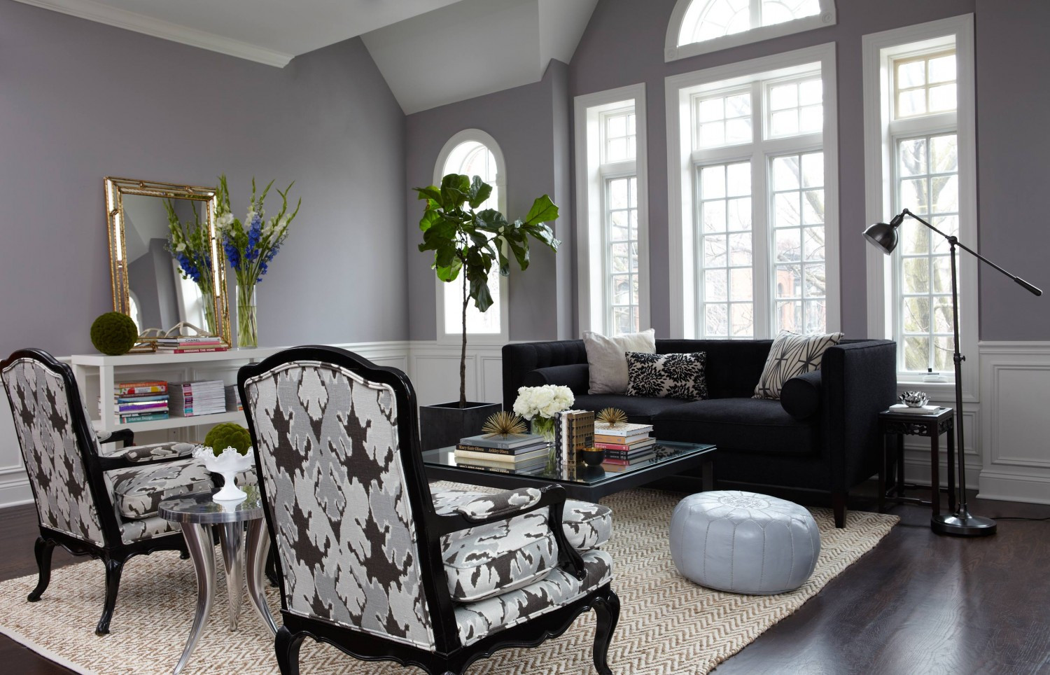 Gray Sofa Living Room Decor
 Gray Living Room for Contemporary Redecorating with Chic