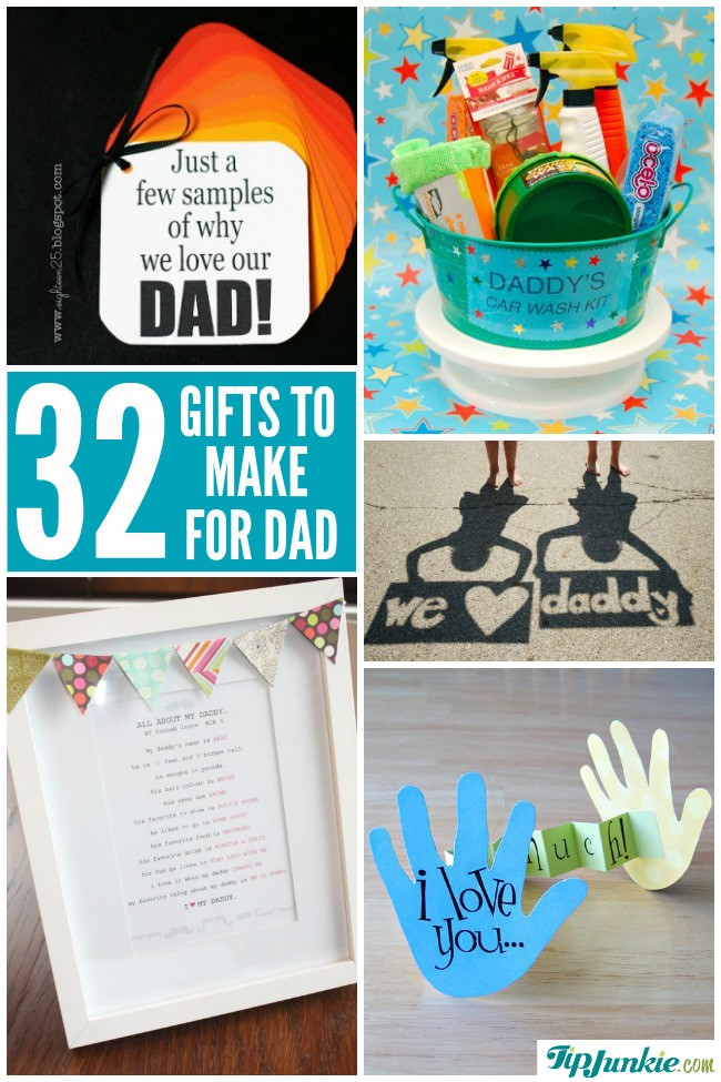 Great Birthday Gifts For Dad
 32 Best Homemade Fathers Day Gifts – Tip Junkie