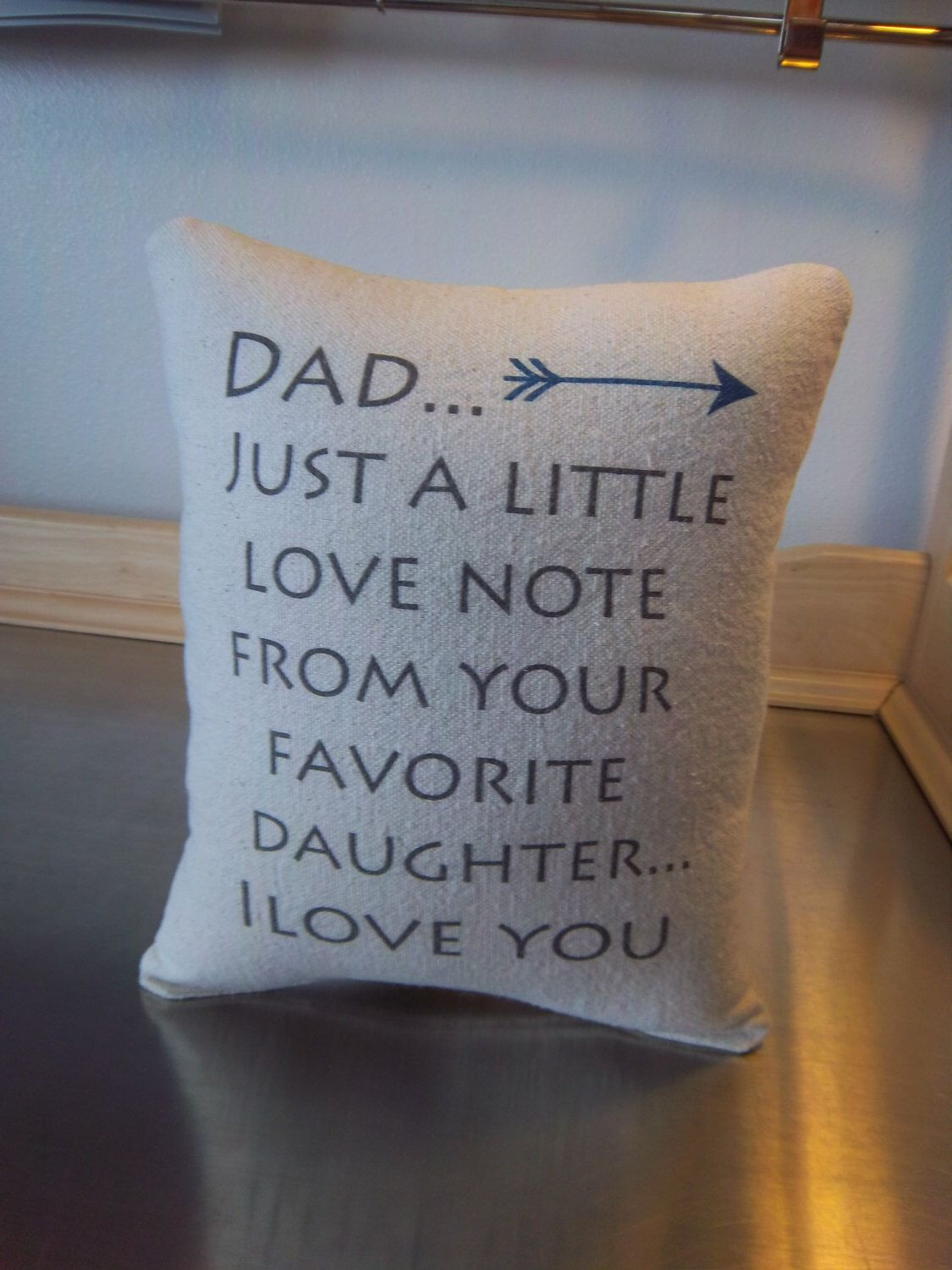 Great Birthday Gifts For Dad
 Dad t from daughter pillow father t under 40