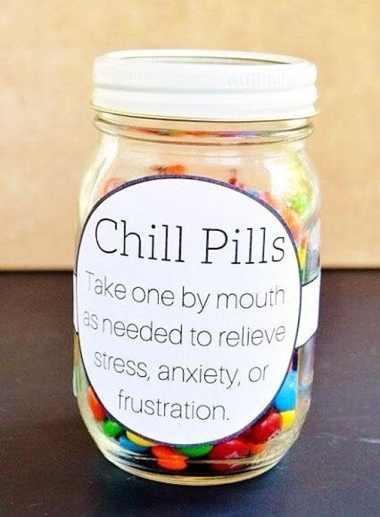 Great Birthday Gifts For Mom
 Easy DIY Candy Chill Pill Jar with Candy Kids can make for