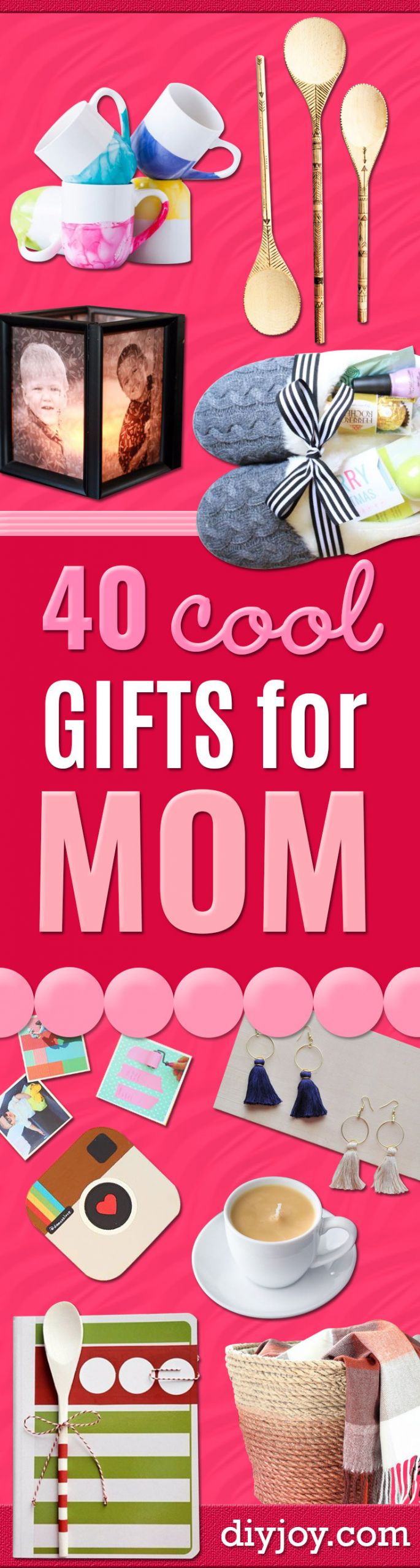 Great Christmas Gift Ideas For Moms
 40 Coolest Gifts To Make for Mom