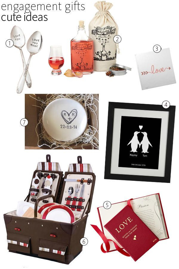 Great Gift Ideas For Couples
 59 Great Engagement Gift Ideas for the Happy Couple