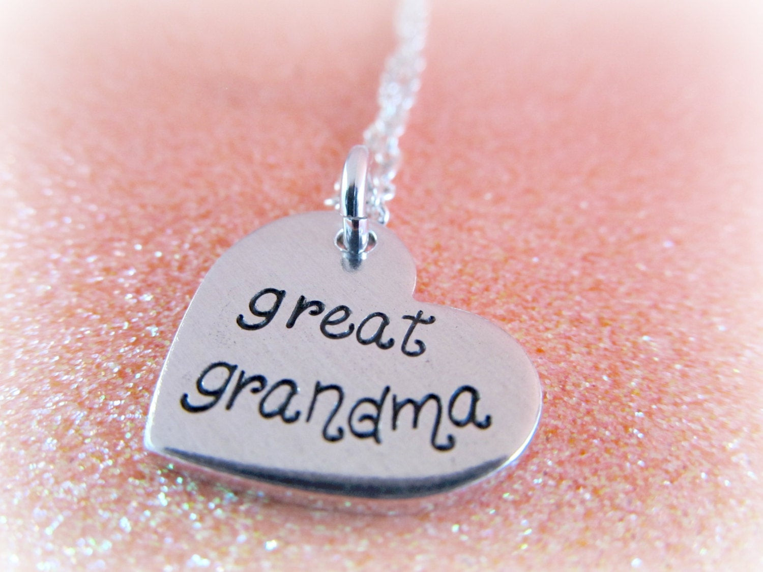Great Grandma Necklace
 Great Grandma Necklace Heart Jewelry Grandma Gifts Great Nana