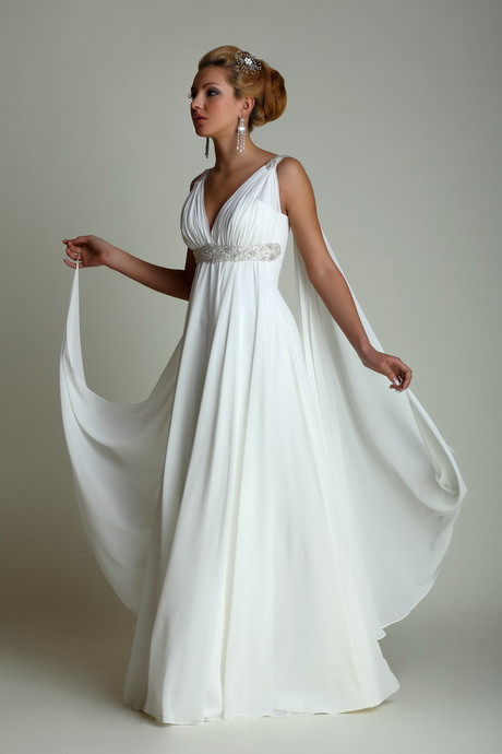 Grecian Style Wedding Dress
 Grecian style wedding dresses